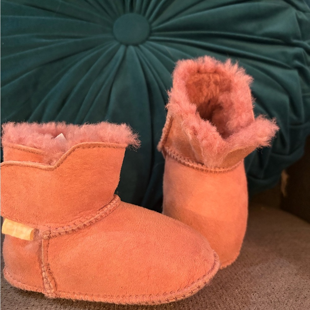 EMU suede and shearling booties